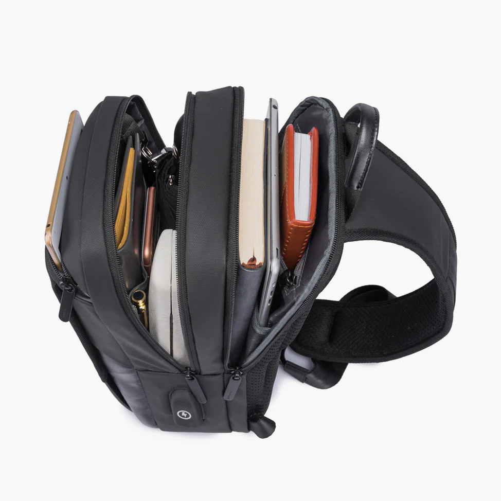 Bange Line - Sac Bandoulière, Noir - Image 6